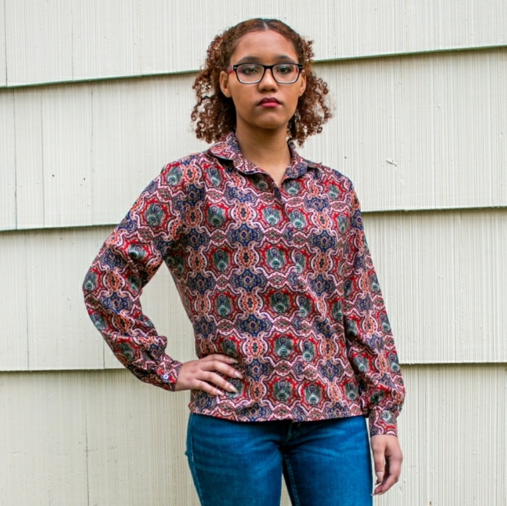 Vintage print shirt